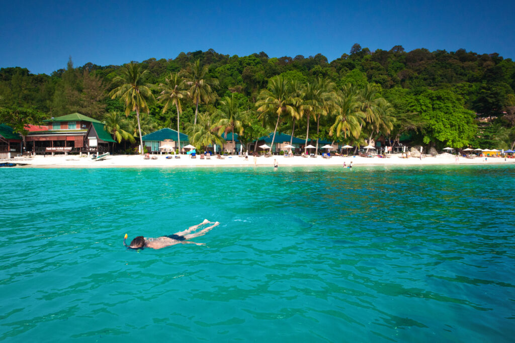 snorkeling in Perhentian Islands, Terengganu